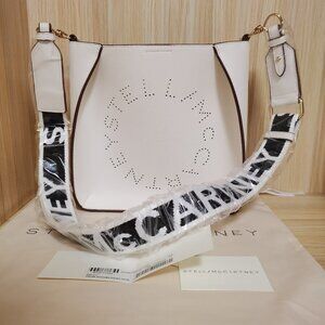 NWT Stella McCartney Logo Crossbody Bag White